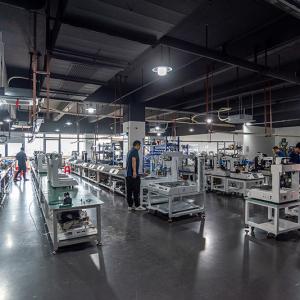 Mass production of equipment such as screwing machines and glue dispensing machines to improve delivery speed, reduce equipment costs.
